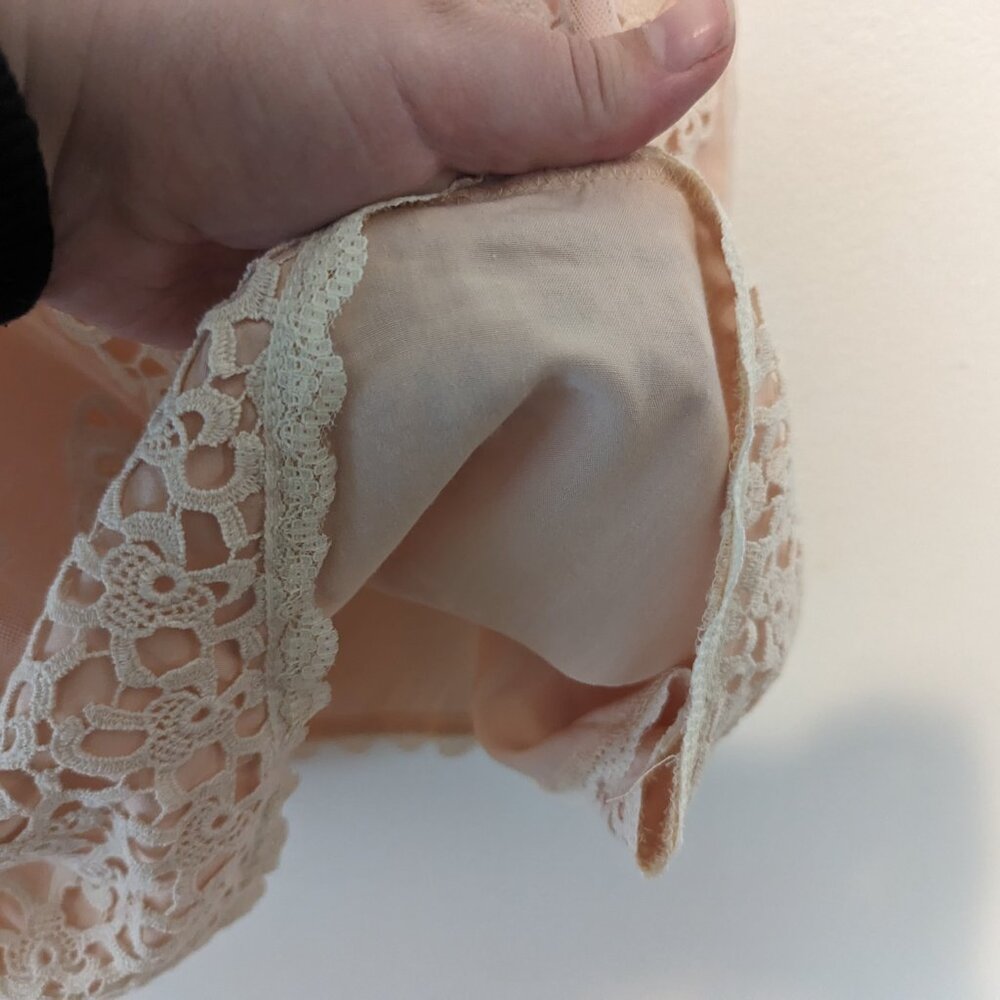 Anthropologie TINY "Anne" Peach Lace Cami - Picture 7 of 11